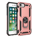 Apple iPhone 7/8/SE(2nd Gen) Military Armour Case RoseGold