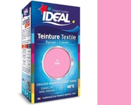 TEINTURE avec FIXATEUR TEXTILE TISSU ROSE 31 IDEAL vêtement coton soie