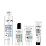 Redken Acidic Bonding Concentrate Pre-Treatment 150ml, Mini Shampoo 75ml, Mini Conditioner 50ml Gift Set and Mini Leave-In 30ml