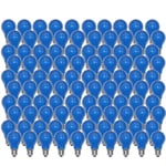 100 X Ampoule 25W E27 Bleu Ampoule 25 Watt Ampoules Lampes Fête