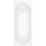 VILLEROY & BOCH OBERON BADEKAR 170X70 FOR INNBYGGING STONE WHITE