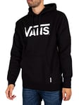 Vans Men's Classic PO Hooded Sweatshirt, Black, L