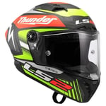 LS2, Casque Moto Intégral Thunder GP Aero Replica Black, XXL