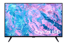 Samsung TV Crystal UHD 43" 43CU7025 2023, 4K, Smart TV