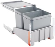 FRANKE Sorter 745 K-45 – Poubelle (Gris, rectangulaire, Pédale)