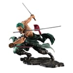 Anime One Piece Figurine Roronoa Zoro Actionfigur Samlarmodell Leksaker Present (FMY)