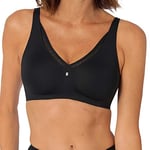 Triumph Womens True Shape Sensation N01 Minimizer Bra, Black, 36E UK