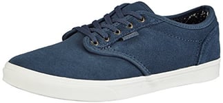 Vans Femme W Atwood Low Baskets Basses, Bleu ((Suede) Orio, 42 EU