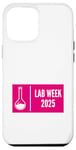 Coque pour iPhone 12 Pro Max Pink Lab Week 2025, jolie pour un technicien de laboratoire