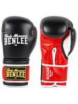 BenLee Leather Boxing Glove Sugar Deluxe T-Shirt Mixte, Noir/Rouge, 10