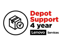 Lenovo Depot/Customer Carry-In Upgrade - Utökat Serviceavtal - Material Och Tillverkning (För System Med 1 Års Depå Eller Inkörningsgaranti) - 4 År (Från Ursprungligt Inköpsdatum Av Utrustningen) - För Thinkbook 14 G6 Abp  14S Yoga G2 Iap  16 G6 Abp