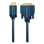 Clicktronic câble HDMI / DVI - 5 m