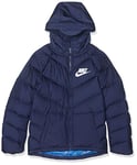 Nike B NSW PARKA DOWN OW Veste de sport Enfant Midnight Navy/Midnight Navy/Midnight Navy/(White) FR : XL (Taille Fabricant : XL)