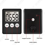 2pcs Magnetic LCD Digital Kitchen Cooking Count Timer Count-Down Up Clock Alarm