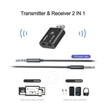 Car Adapter 3.5mm Jack 2 IN 1 Audio Receiver Bluetooth 5.0 Transmitter