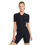 2XU Womens Light Speed TechSleevedTrisuit Black/Copper Reflective L