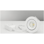 Led-Downlight malmbergs - Md 70 outdoor, led downlight, 7w, 230v, vit, ip23