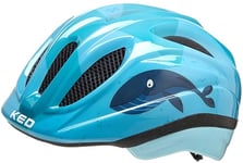 KED Meggy-ii-trend-2024 Casque de vélo Enfants Jeunes, Baleine, 52-58 (M)