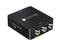 Av Composite Video And Audio Converter 3X Rca To Hdmi 1080P