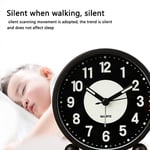 Silent Bedside Alarm Clock | Non~Ticking | Glow-in-the-Dark Bedroom Clock HOT