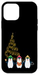 iPhone 12 mini Musical Penguins Singing Carols Christmas Penguin Lover Case