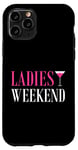 Coque pour iPhone 11 Pro Martini rose assorti pour femme