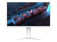 Gigabyte M27qa Ice - Led-Skjerm - Gaming - 27" - 2560 X 1440 Qhd @ 180 Hz - Ss Ips - 400 Cd/M² - 1000:1 - Displayhdr 400 - 1 Ms - Hdmi, Displayport, Usb-C