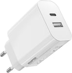 Chargeur Type C Rapide, Pr Usb Adaptateur Secteur Universel Pour Samsung Galaxy A15 A14 A13 A05s, Iphone 16 15 14 13 12 11 Plus/Pro/Pro , Google, Xiaomi, Huawei Telephone Portable/Watch[L11]