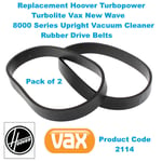 2 x Vacuum Cleaner Hoover Belts for VAX Mach Air U91-MA-B Mach XP Pet U90-MXP-P