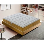 Ilovesleep - Matelas 140x200 'Top' en mousse à mémoire et gel rafraîchissant à 11 zones