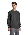 G-STAR RAW Men's Lightweight Logo Tape Sweatshirt, Grey (cloack D22221-C443-5812), L