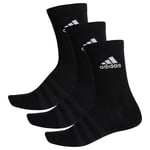 Adidas Cushioned Socks 3-Pack, Sukat Musta S