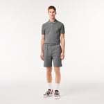 Lacoste Short Jogger en molleton Taille XL Gris Foncé