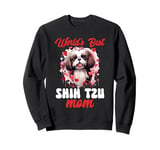 Shih Tzu Dog Breed Pet World's Best Shih Tzu Mom Sweatshirt