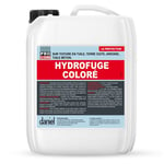 Hydrofuge coloré toiture, imperméabilisant toiture tuile, ardoise, terre cuite, béton, ciment, ravive les teintes Procom Brun (ral 8014) 5 litres