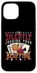 iPhone 15 I'm Silently Judging Your Bluffing Loves Gambling Poker Dice Case