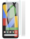 [PACK OF 5] CLEAR LCD Screen PET Protector Cover Film Guards for Google Pixel 4