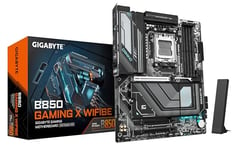 GIGABYTE B850 Gaming X WIFI6E Carte Mère - AMD Ryzen 9000 Series CPUs, VRM numérique 12+2+2 Phases, jusqu'à 8200MHz DDR5 (OC), 1xPCIe 5.0 + 2xPCIe 4.0 M.2, LAN 2.5G, WiFi 6E, USB 3.2 Gen 2x2