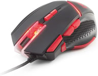 DR1TECH HUNTER+ SOURIS GAMER PROFESSIONNEL AVEC FIL EN FIBRE RÉSISTANTE [5 POIDS AMOVIBLES + TRIPLE FIRE] - 9 BOUTONS JUSQU'À 4200 DPI - SOURIS FILAIRE ERGONOMIQUE POUR PC/PS4/XBOX[CLA171873]