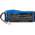 Batterie remplacement pour Minelab 3011-0405 pour détecteur de métaux (5000mAh, 3,7V, Li-ion) - Vhbw