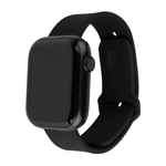 Fixed Apple Watch Ultra 1/2 49mm Armband Silicone Sporty Strap Svart