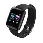 Montre Connect¿¿E D13 Plus Pour Android",Bracelet De Sport,Moniteur D'activit¿¿ Physique,De Pression Art¿¿Rielle,De Fr¿¿Quence Cardiaque,Notification D'appels Et De Messages,Podom¿¿Tre,"116 - Type Black