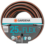 Gardena Comfort Flex Hose 19 mm (3/4 inch), 25 m: dimensionally Stable, Flexible Garden Hose with Power Grip Profile, Made of high Quality Spiral Fabric, 25 bar Bursting Pressure, no Parts (18053-20)