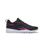 Reebok Men's Flexagon Energy 4 Sneakers, Core Black/Proud Pink/FTWR White, 4 UK