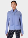 Sweaty Betty Fast Track Running Jacket, Cornflower Blue