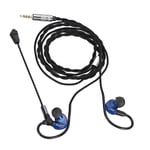 Gaming Earbuds With Microphone Lightweight Sensitive 3.5mm Wired Detachable NEW