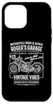 iPhone 12 Pro Max Roger's Garage Vintage Motorcycle Design for the Name Roger Case