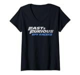 Fast & Furious: Spy Racers Simple Logo V-Neck T-Shirt