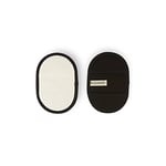 Le Creuset Fingertip Pot Holders, Set of 2, Stain resistant, Plain Black, 95002600000000