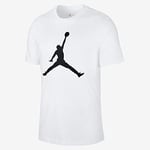 NIKE CJ0921-100 M J Jumpman SS Crew Neck Warmer Men's White/Black Size L